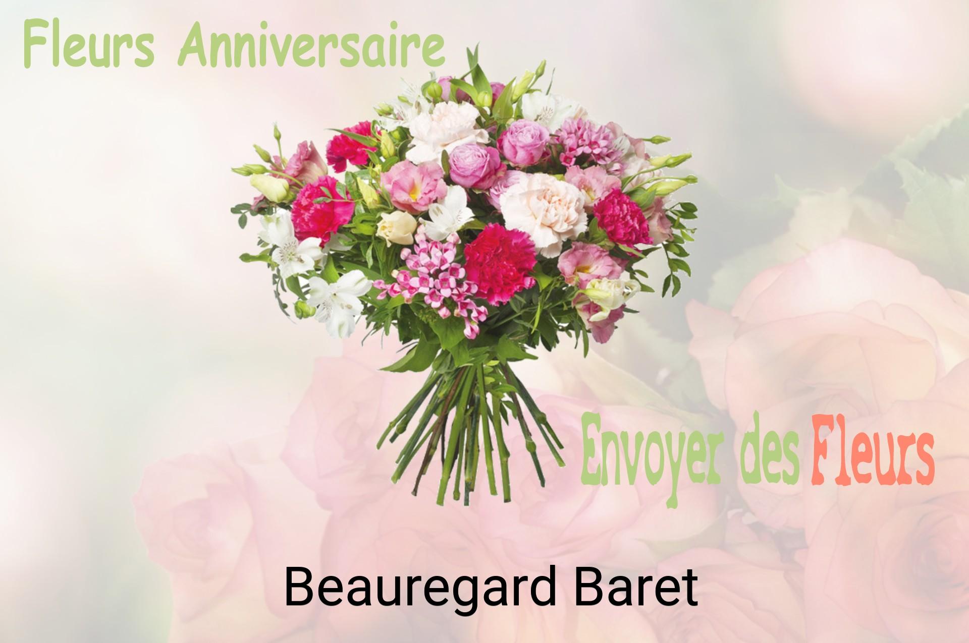 Bouquet de fleurs d’anniversaire livré à Beauregard-Baret